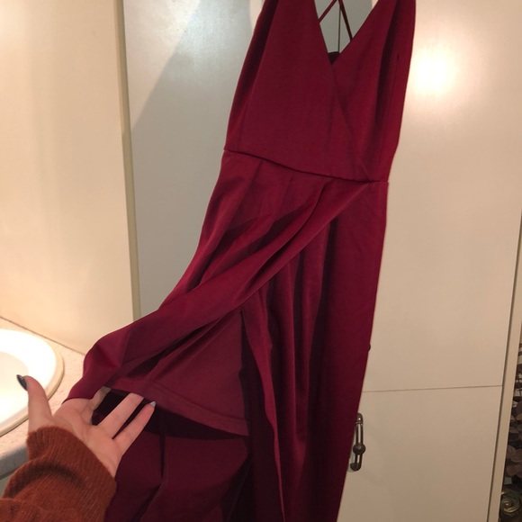 Semi Formal Red Dress - Picture 3 of 4